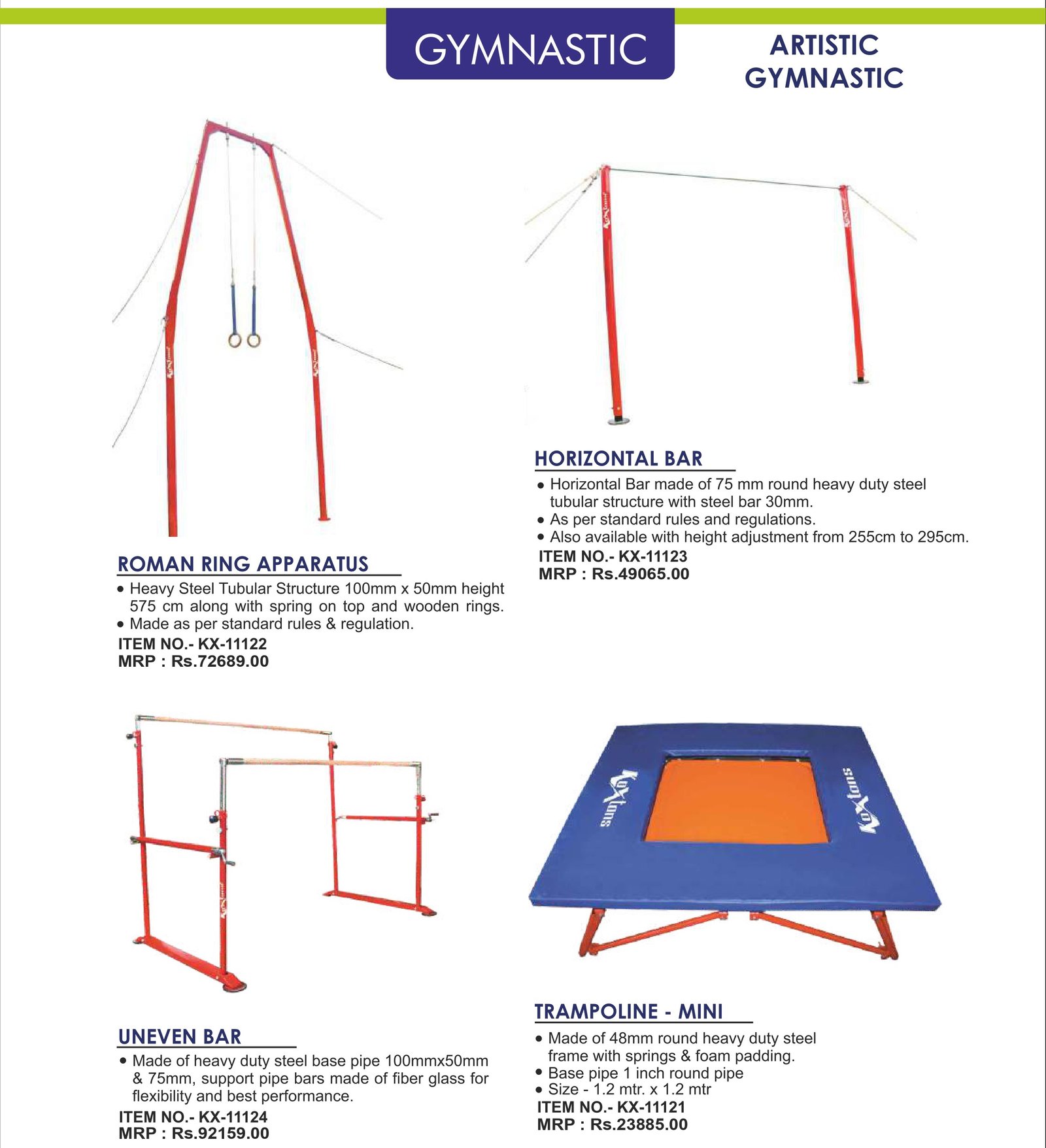 Koxtons Gymnastics Catalogue Page 141